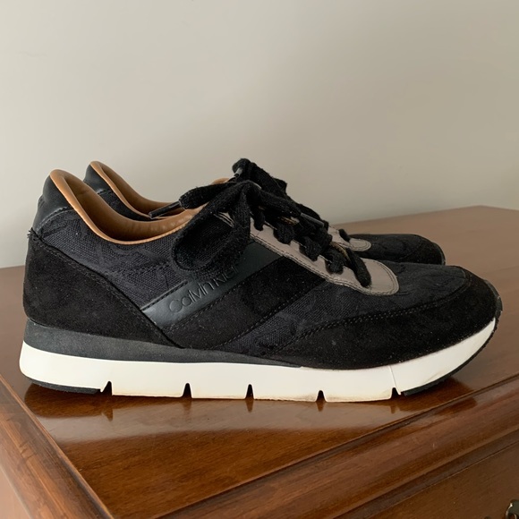 Calvin Klein Shoes - Calvin Klein Tea Signature Logo Sneakers